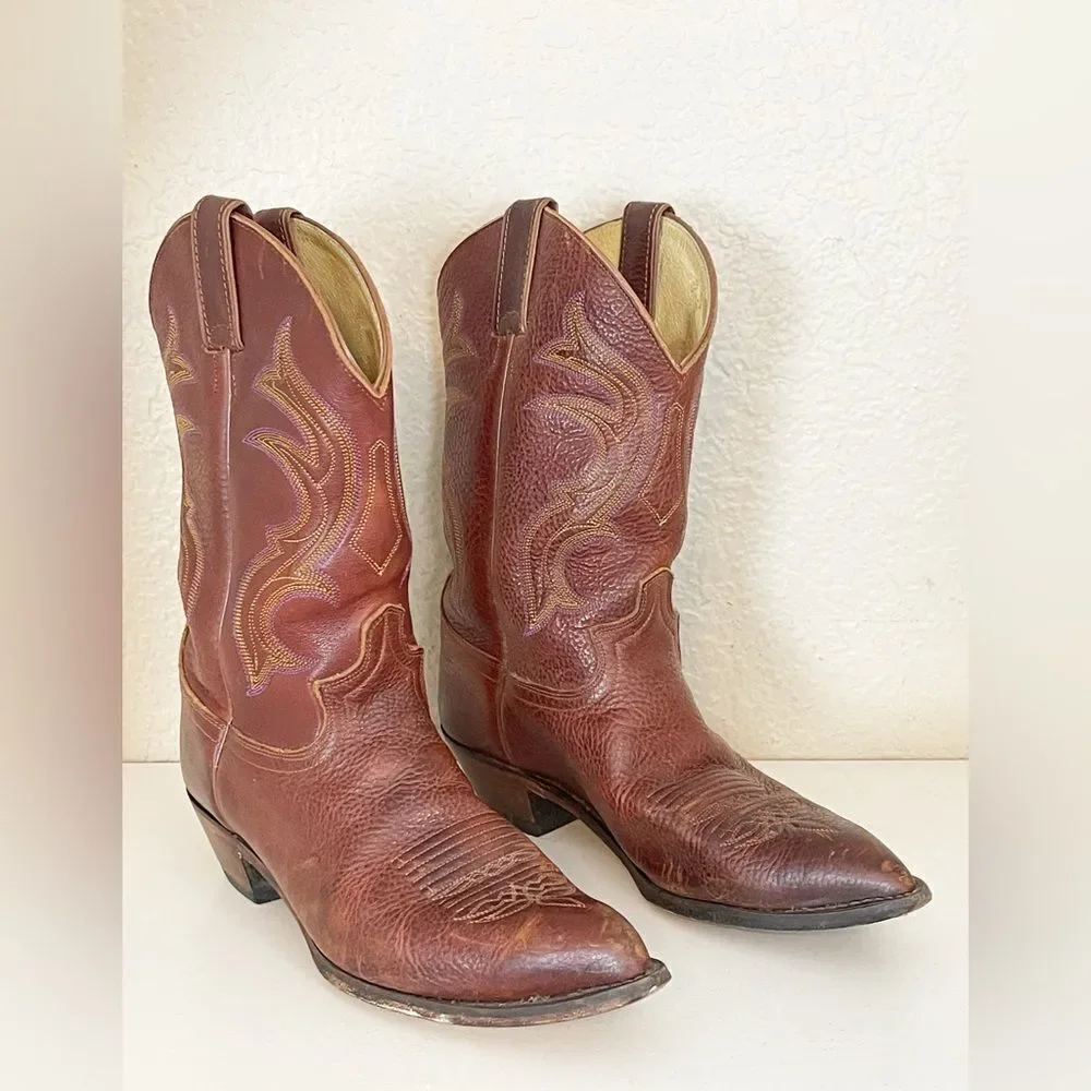 Justin’s Vintage Cowgirl boots Western pointed toe Boots. Rodeo 9.5